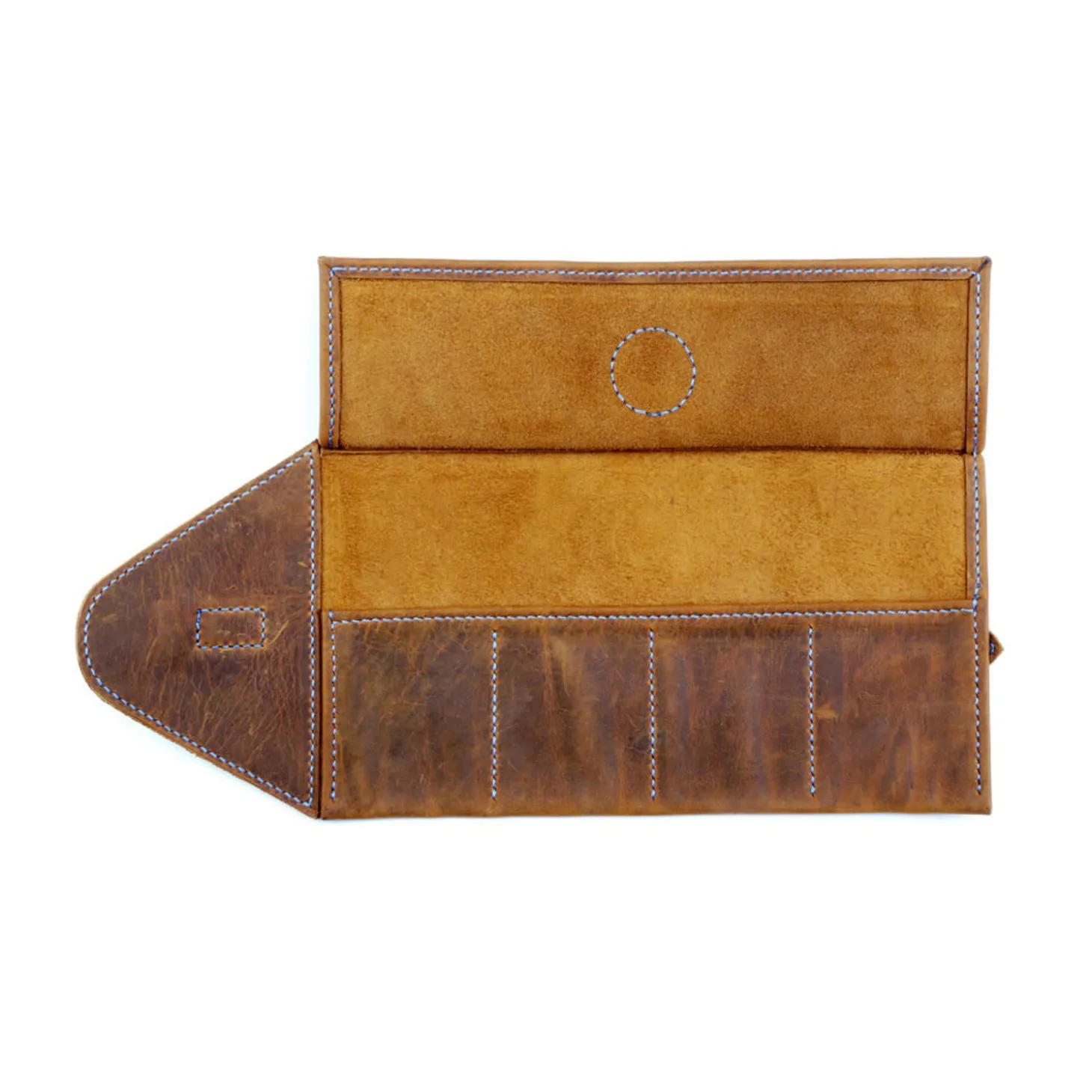 Steinhart Watches Leather Roll Brown For Four Watches