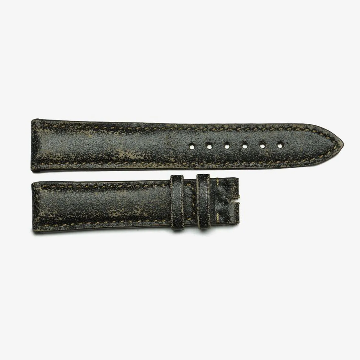 Steinhart Watches Leather Strap Brown For Pilot 42 Bronze Size S