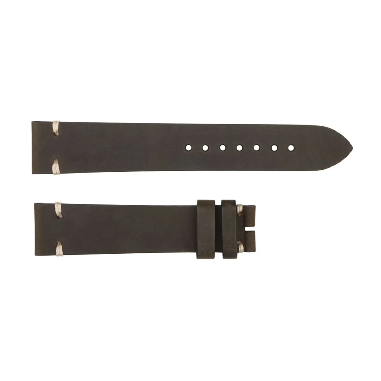 Steinhart Watches Leather Strap Dark Green For Monopusher Size S