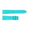 Steinhart Watches Leather Strap Turquoise With White Stitching, Size S