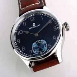 Steinhart Watches Marine Chronometer 42 Blue Arabic