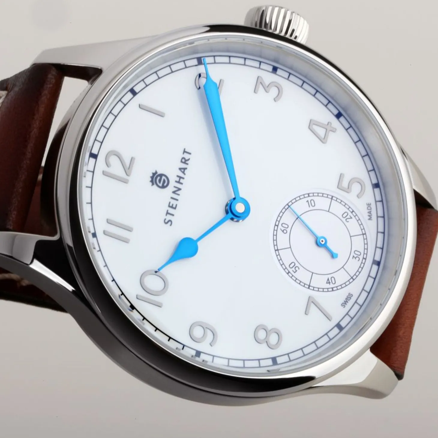 Steinhart Watches Marine Chronometer 42 White Arabic