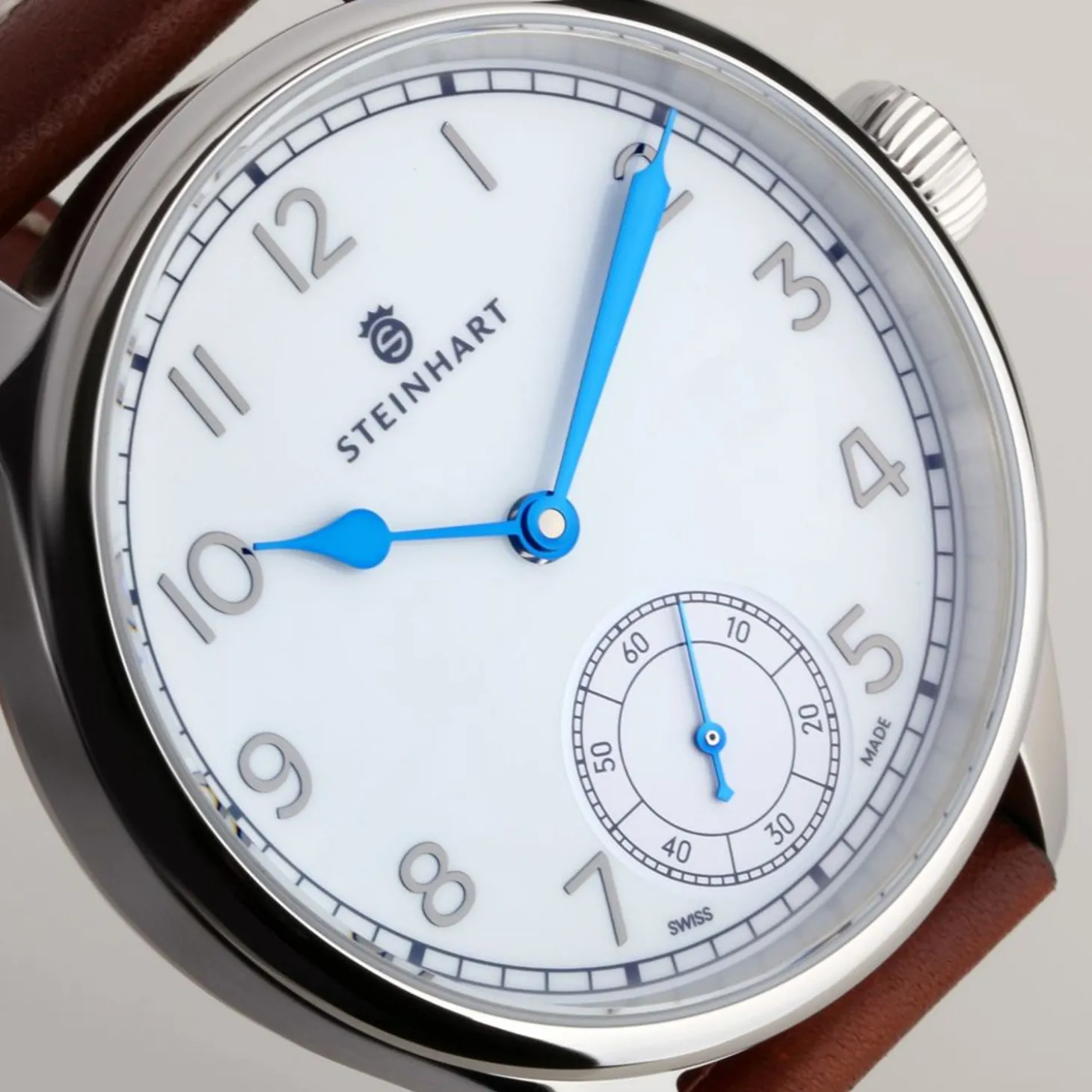 Steinhart Watches Marine Chronometer 42 White Arabic
