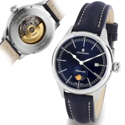 Steinhart Watches Marine Moon Phase Blue