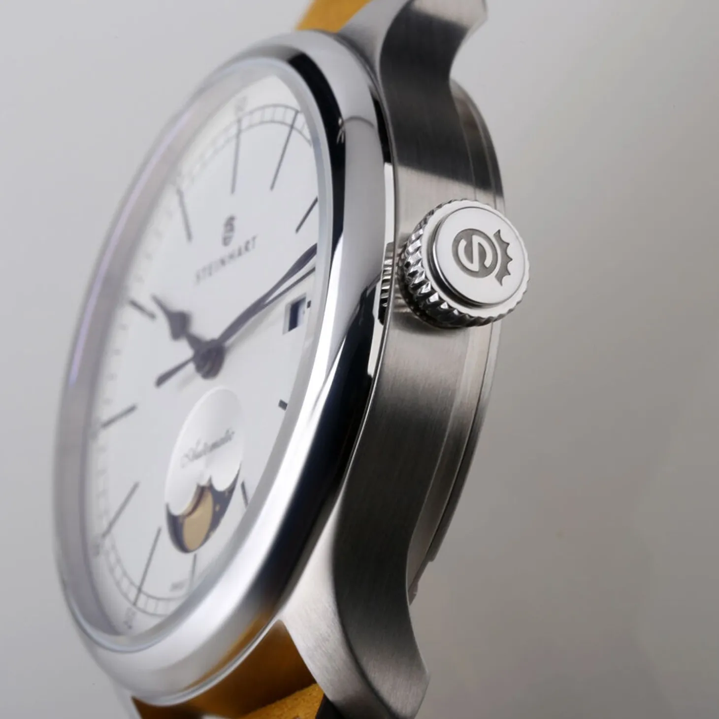 Steinhart Watches Marine Moon Phase Silver