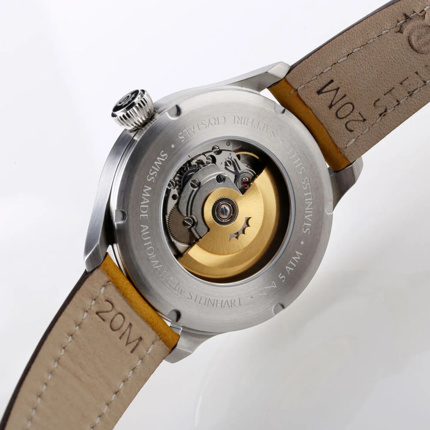 Steinhart Watches Marine Moon Phase Silver