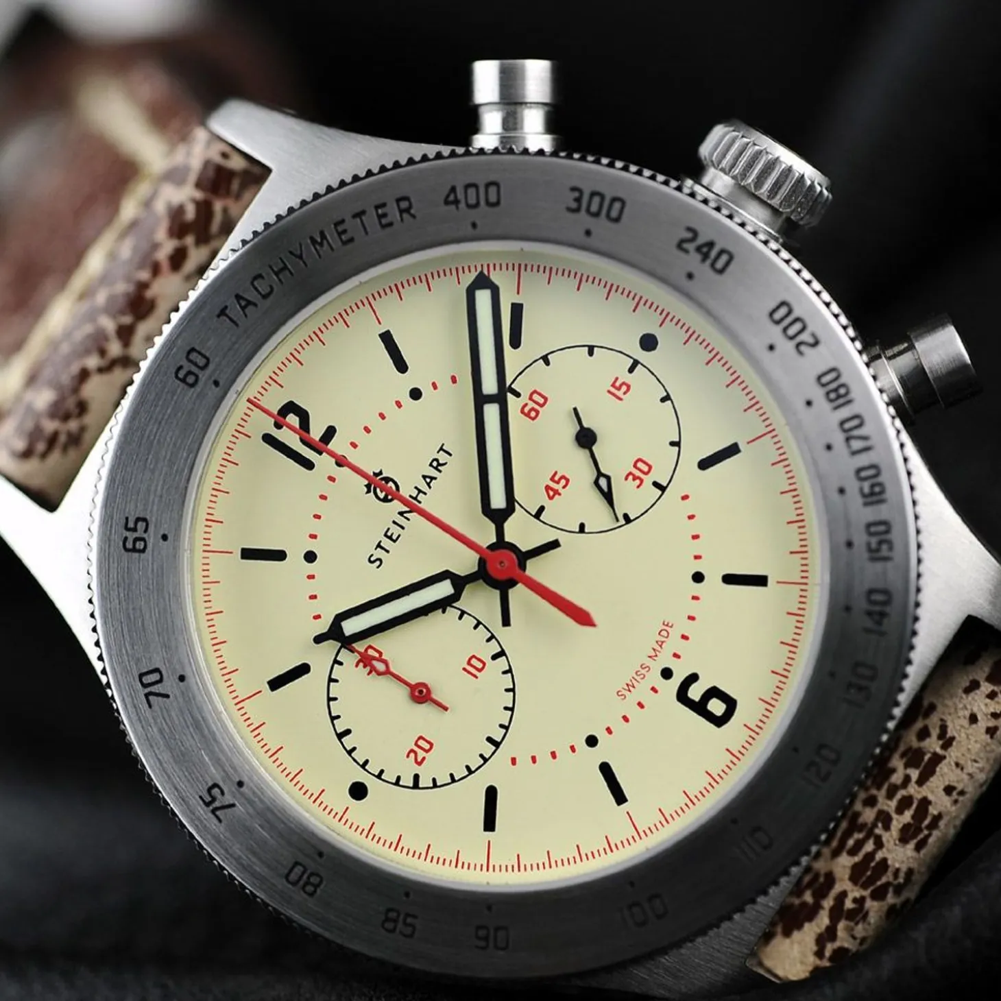 Steinhart Watches Marine-Officer Beige