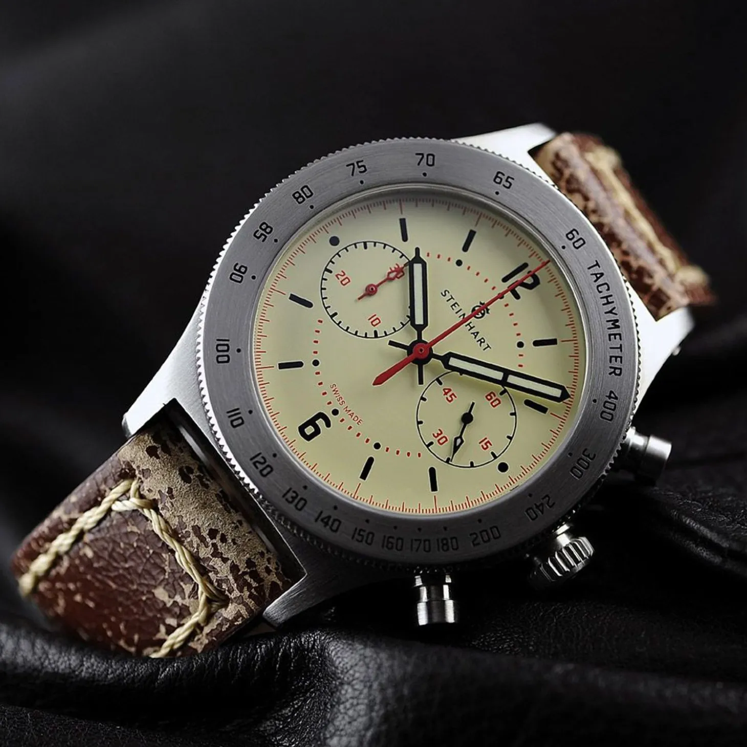 Steinhart Watches Marine-Officer Beige