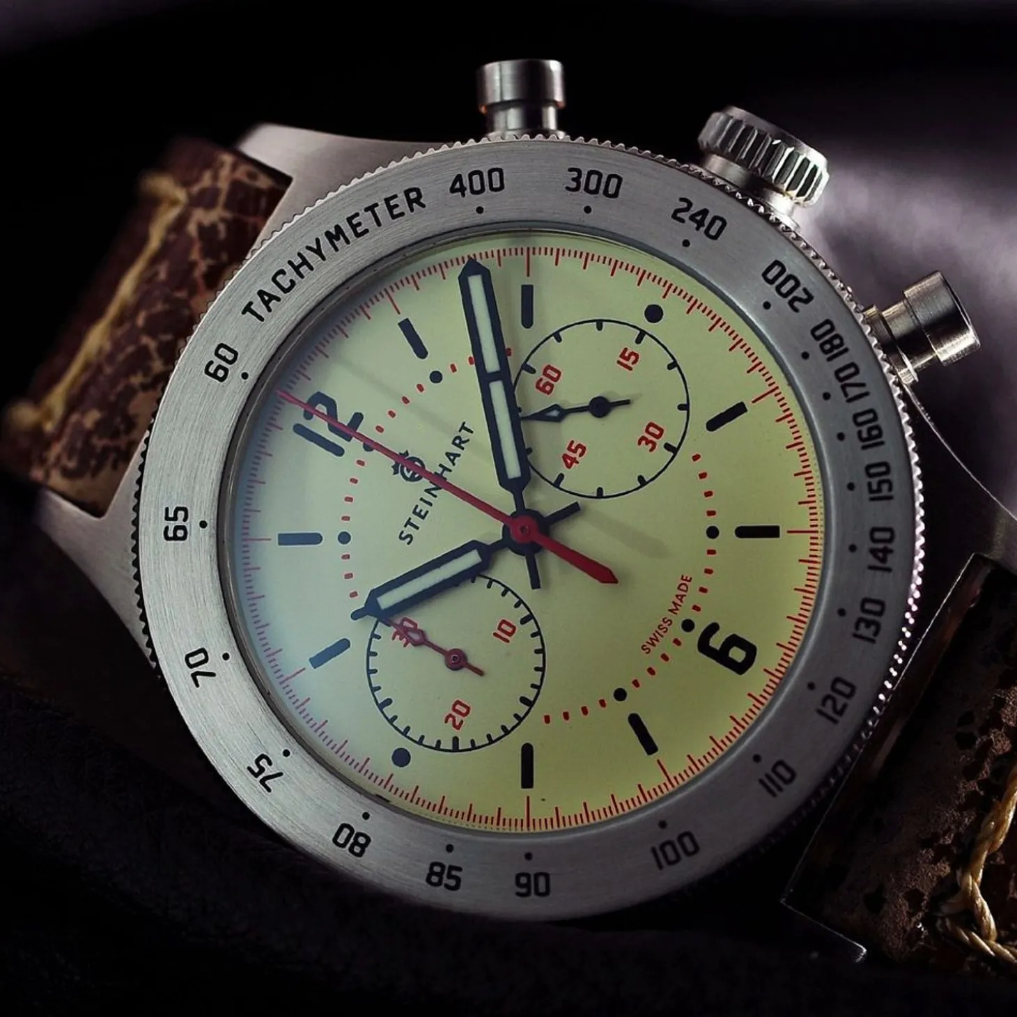 Steinhart Watches Marine-Officer Beige