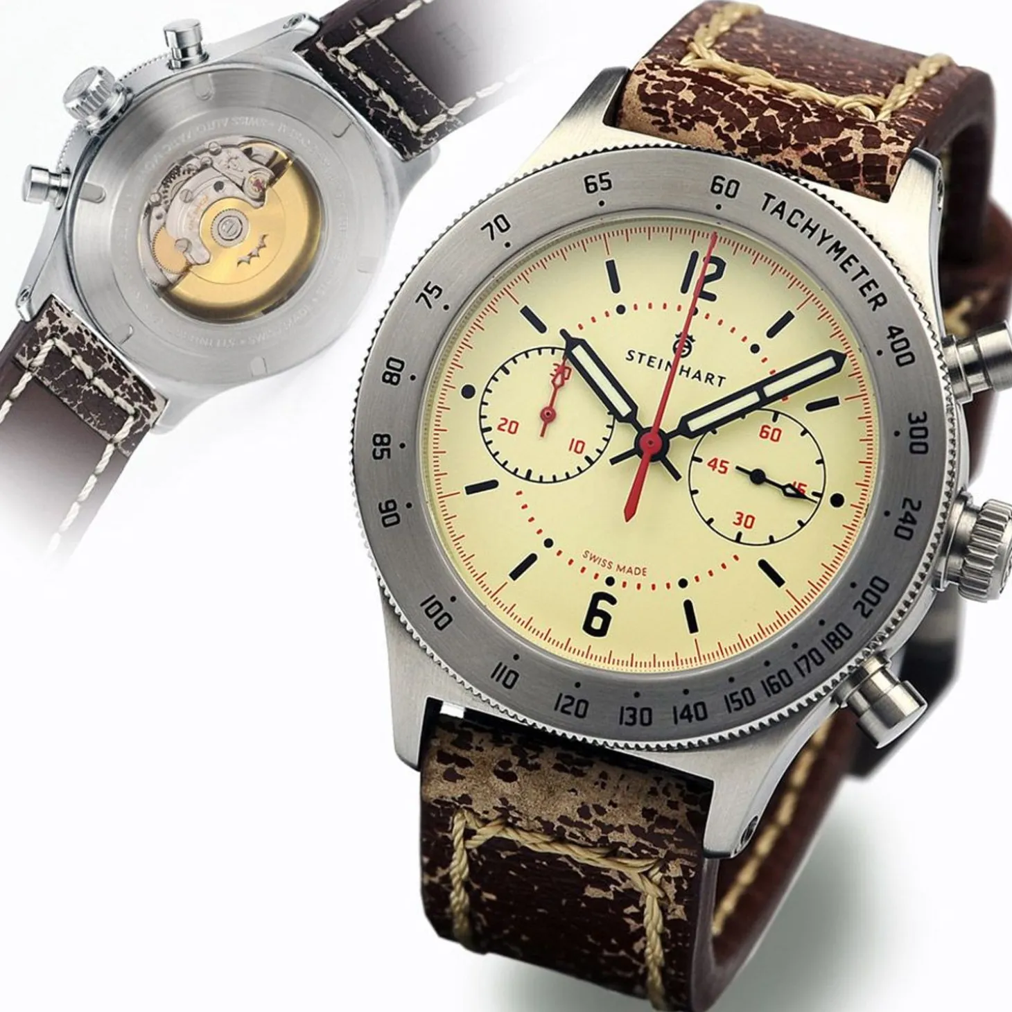Steinhart Watches Marine-Officer Beige