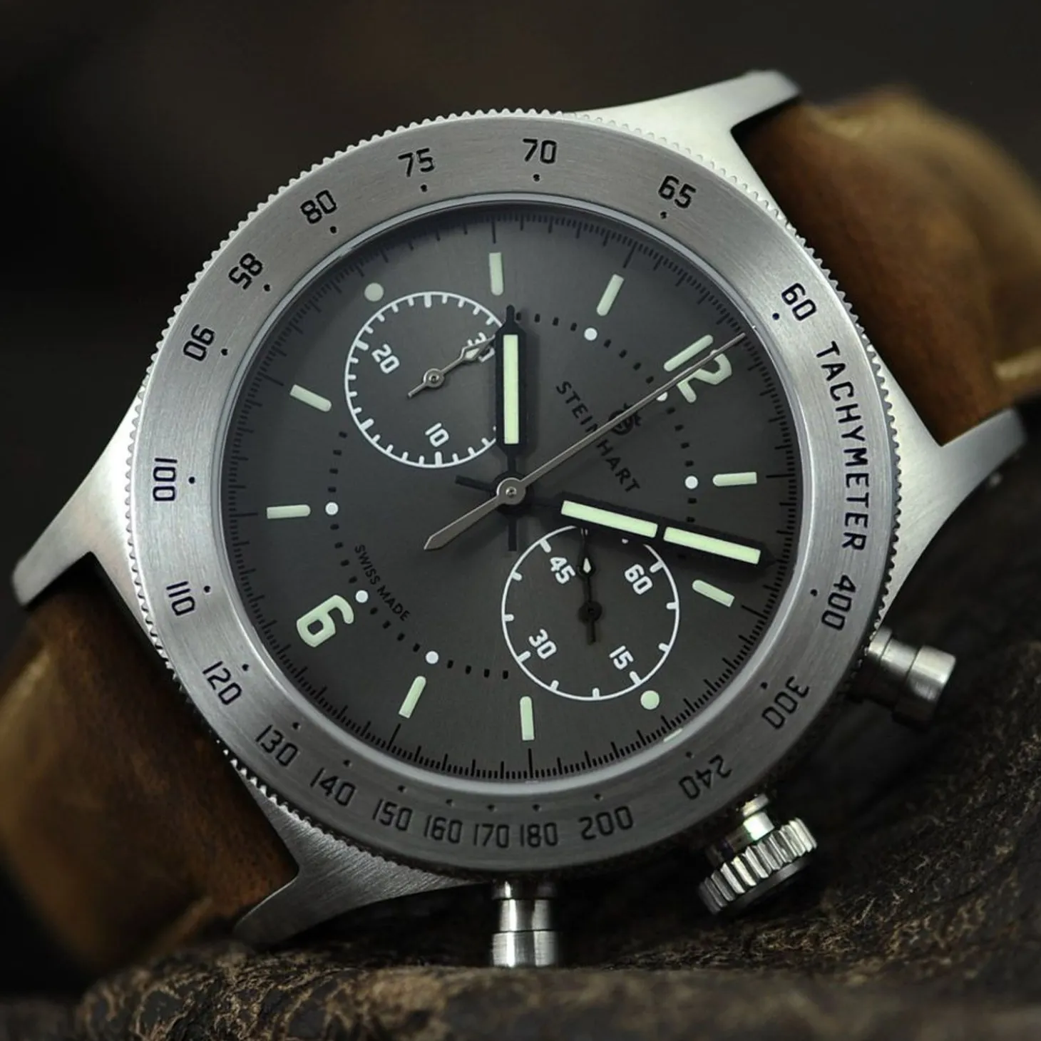Steinhart Watches Marine-Officer Grau