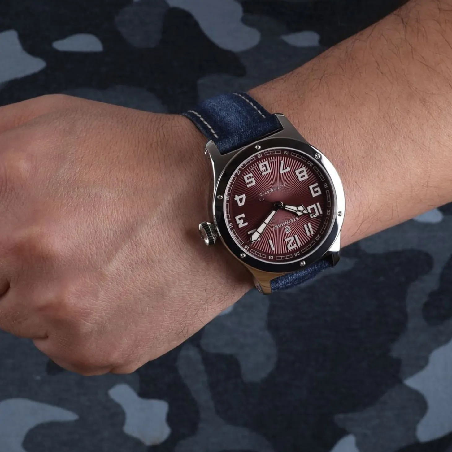 Steinhart Watches Military 47 Automatic Red