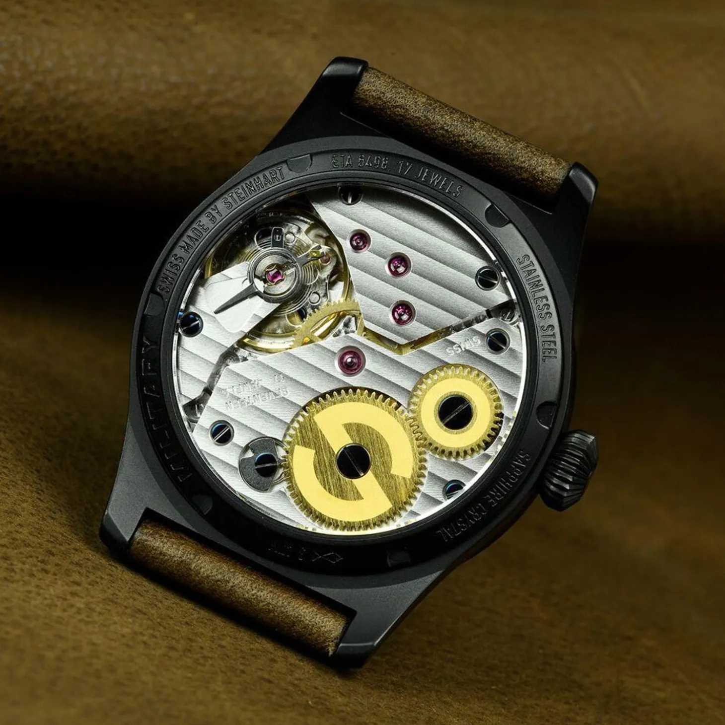 Steinhart Watches Military 42 Handwinding Black