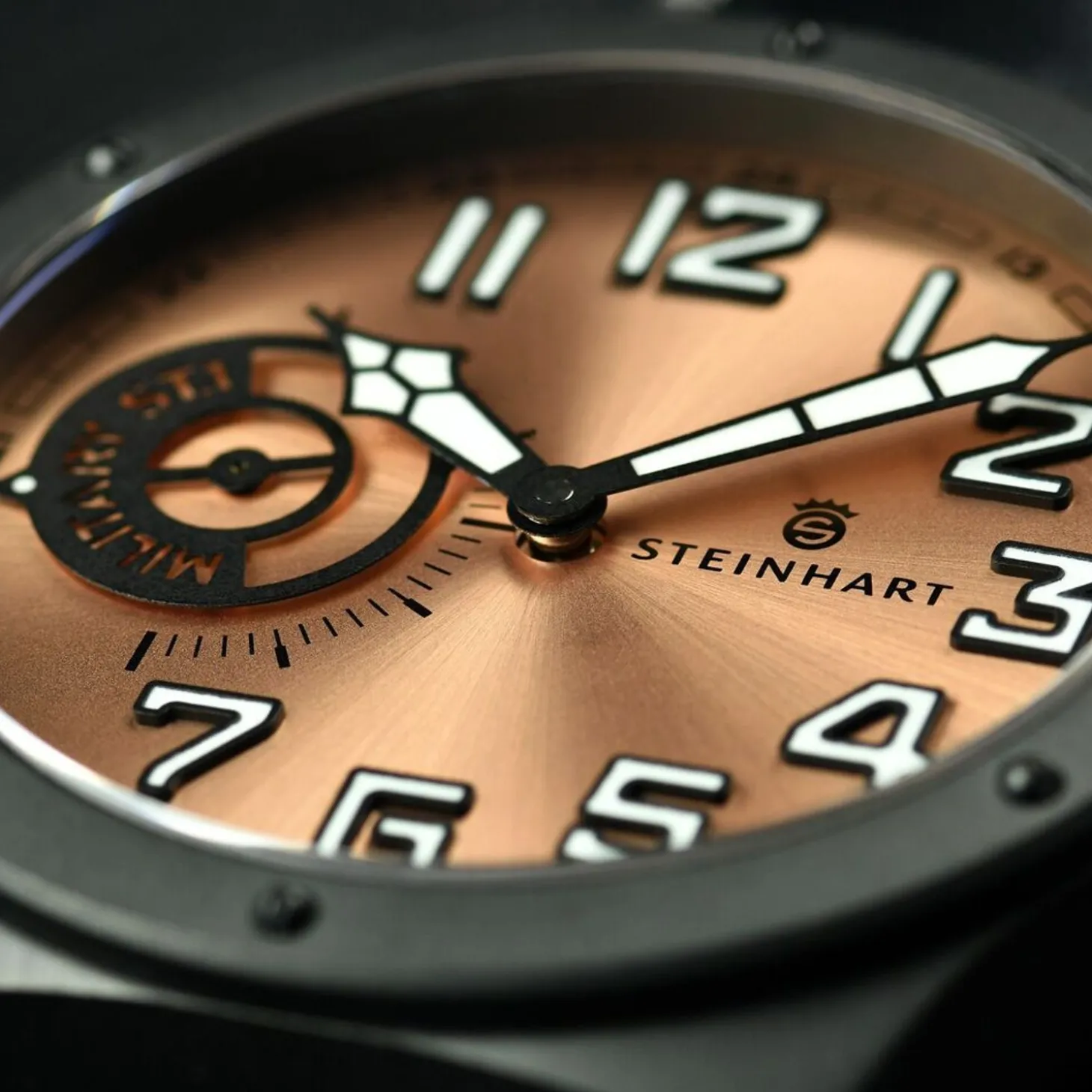 Steinhart Watches Military 47 St1 Pink Gold Ltd. Edition