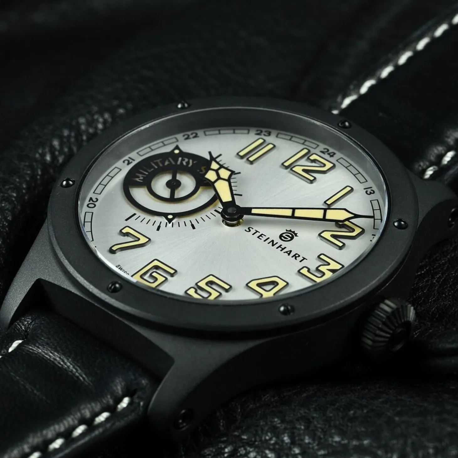 Steinhart Watches Military 47 St1 Silber Ltd. Edition