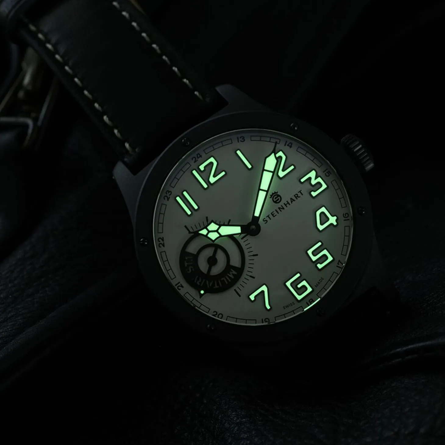 Steinhart Watches Military 47 St1 Silber Ltd. Edition