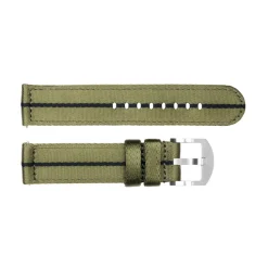 Steinhart Watches Nato Strap Green/Black With Buckle Steel Size M