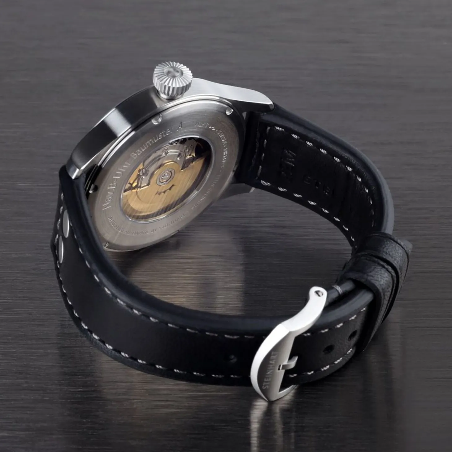 Steinhart Watches Nav B-Uhr 44 Date Blue