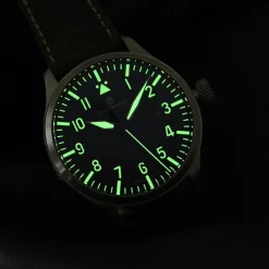 Steinhart Watches Nav B-Uhr 44 Date Vintage Grey