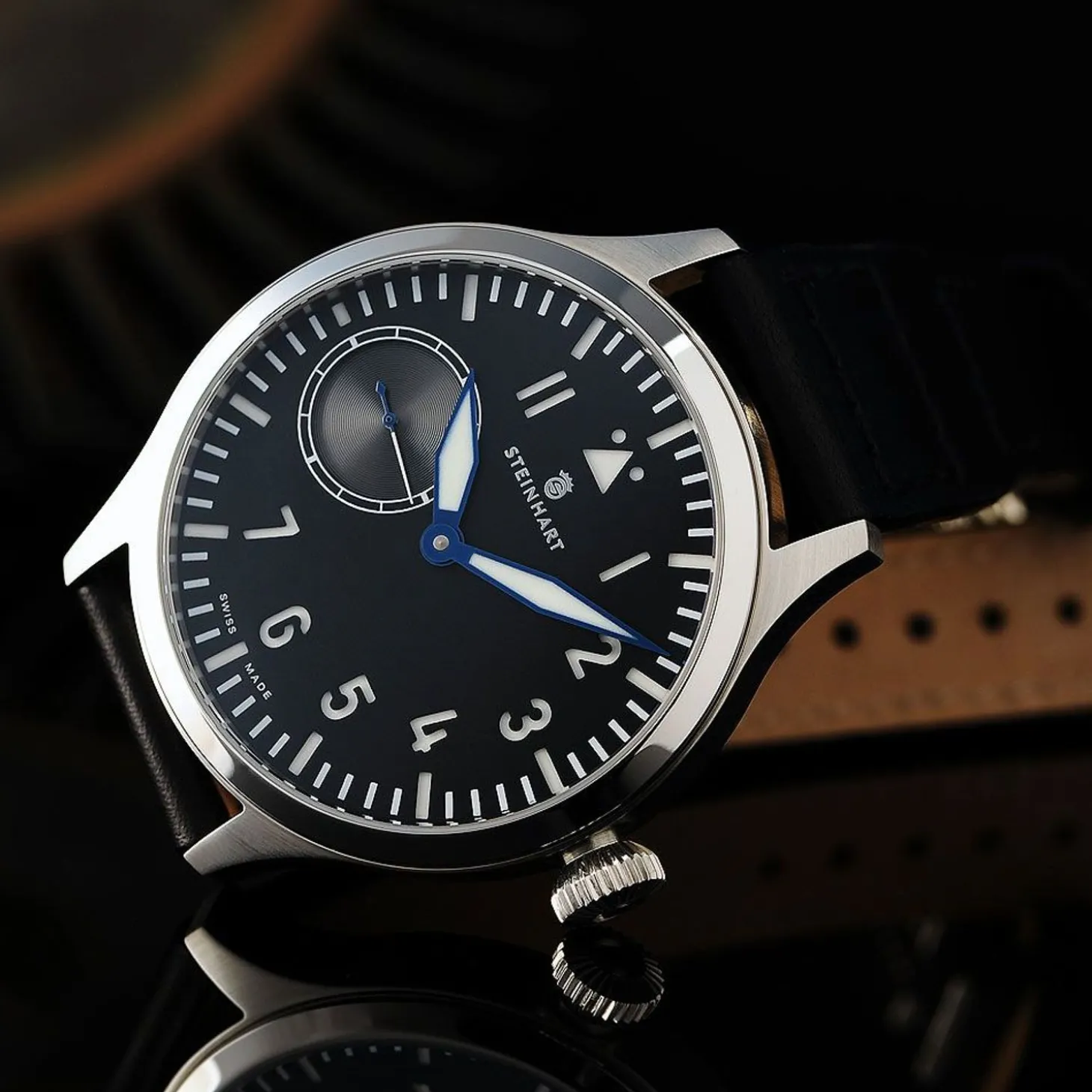 Steinhart Watches Nav B-Uhr 47 St1 Premium Anthrazit