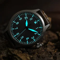 Steinhart Watches Nav B-Uhr 47 Titan A-Type Central Second