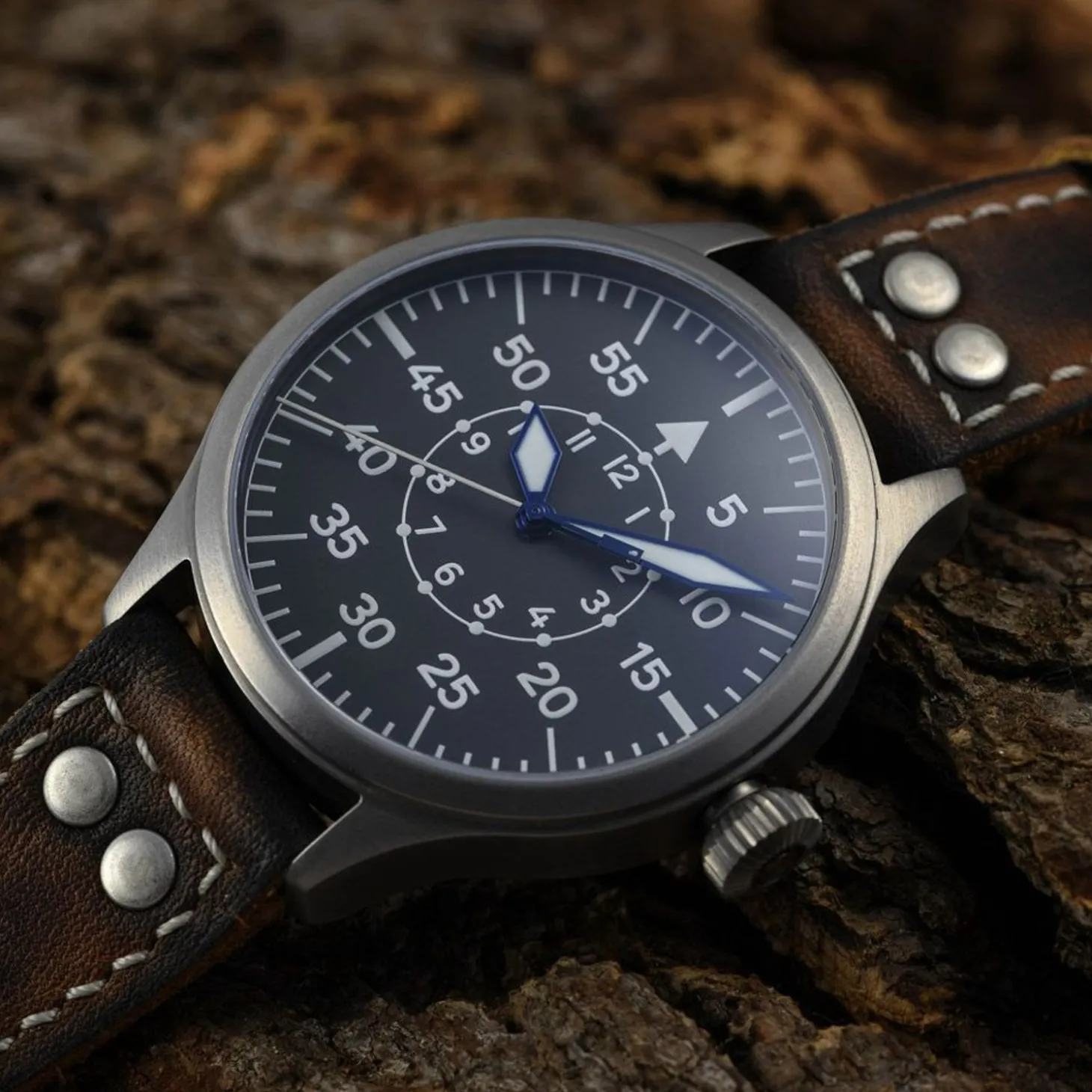 Steinhart Watches Nav B-Uhr 47 Titan B-Type Central Second