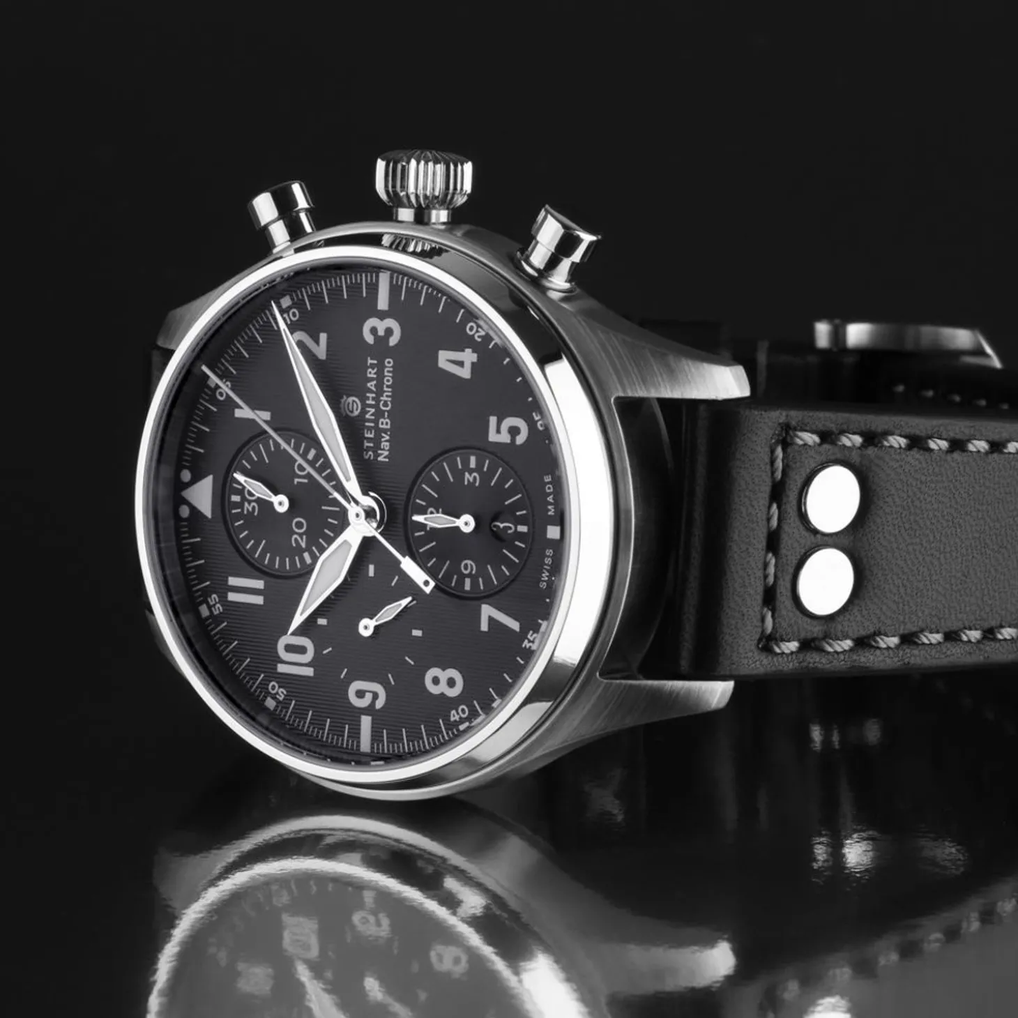 Steinhart Watches Nav.B-Chrono 42 Classic A-Type Black