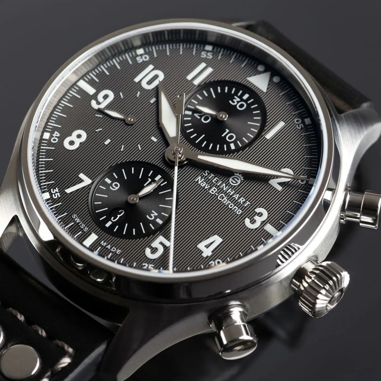 Steinhart Watches Nav.B-Chrono 42 Classic A-Type Black