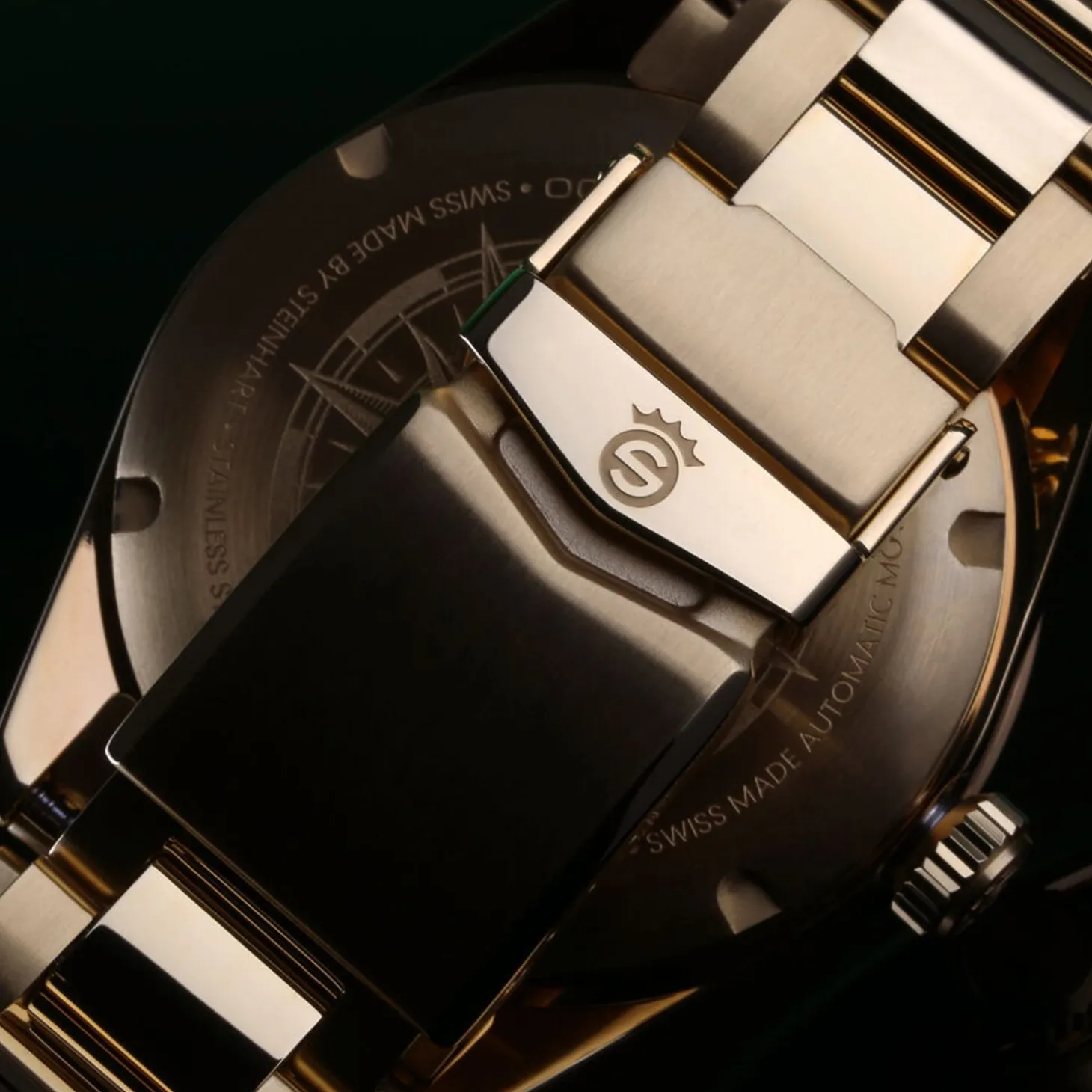 Steinhart Watches Ocean 39 Adventure Gold