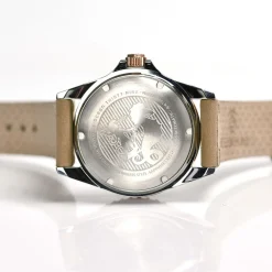 Steinhart Watches Ocean 39 Beige Ceramic Diver Watch
