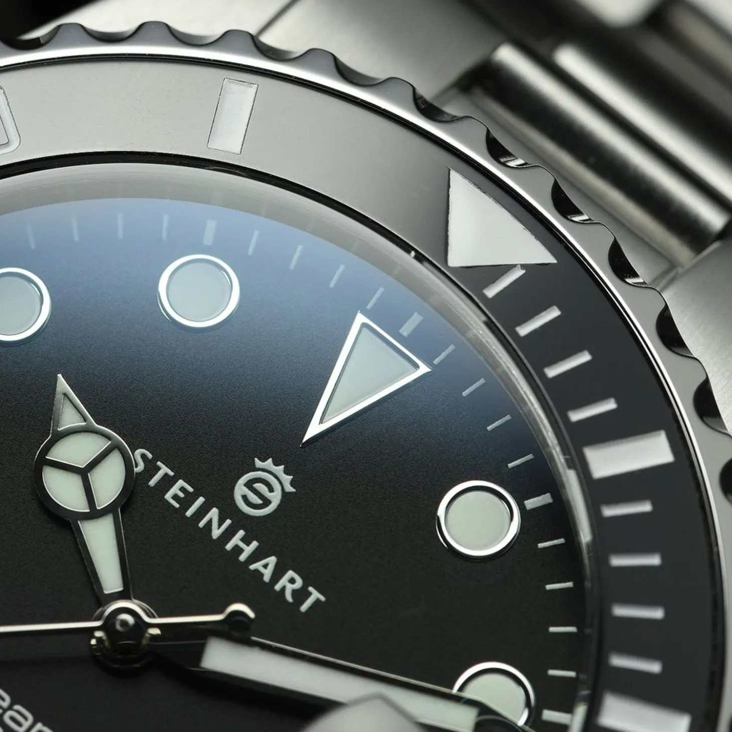 Steinhart Watches Ocean 39 Black Ceramic Diver Watch
