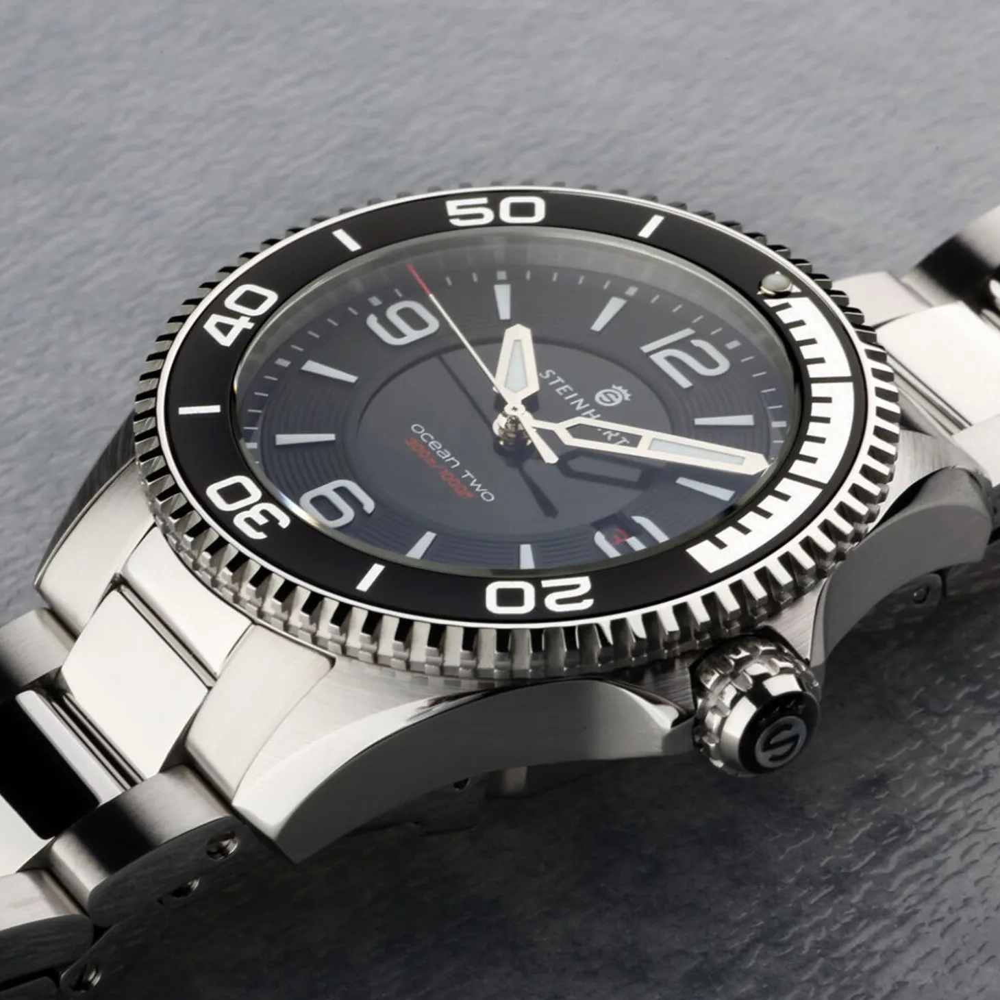 Steinhart Watches Ocean 2 Black Diver Watch