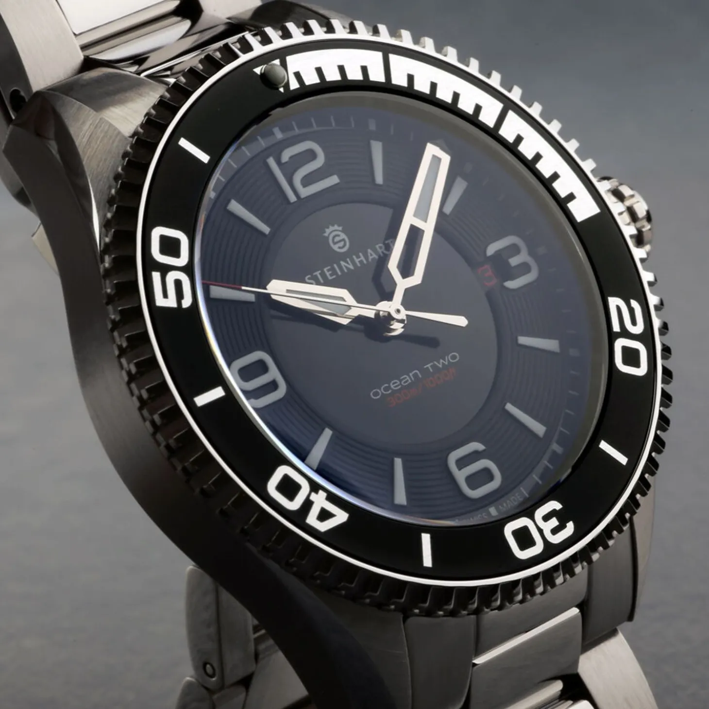 Steinhart Watches Ocean 2 Black Diver Watch