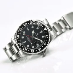Steinhart Watches Ocean 39 Gmt Black Ceramic Diver Watch