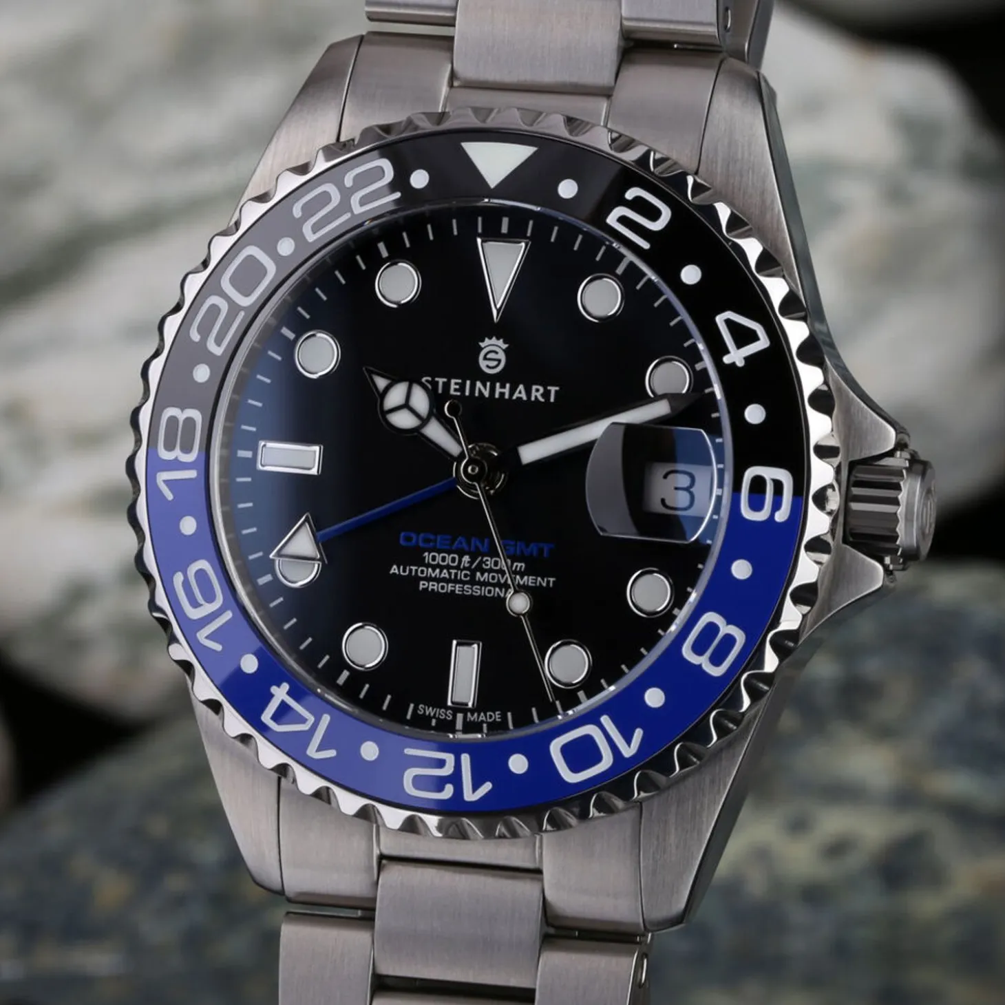 Steinhart Watches Ocean 39 Gmt Classic Ceramic