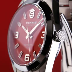 Steinhart Watches Ocean 39 Metropole Red