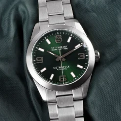 Steinhart Watches Ocean 39 Metropole Sunray Green