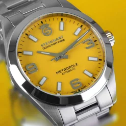 Steinhart Watches Ocean 39 Metropole Yellow