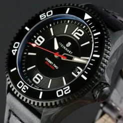Steinhart Watches Ocean 2 Premium Carbon Black Diver Watch