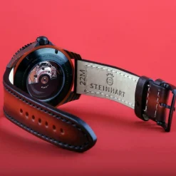 Steinhart Watches Ocean 2 Premium Carbon Red Diver Watch
