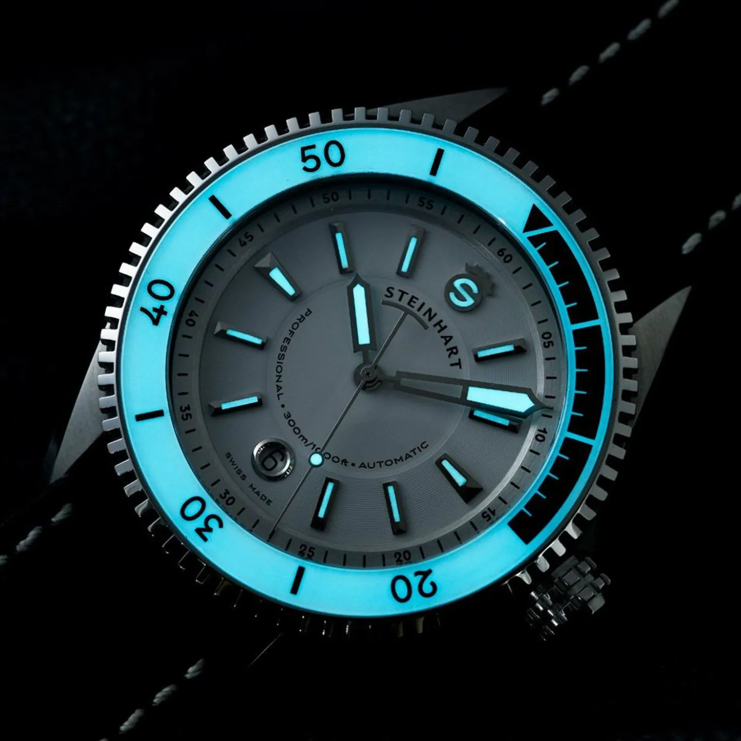 Steinhart Watches Ocean 2 Premium White Diver Watch