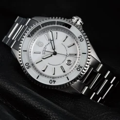 Steinhart Watches Ocean 2 Premium White Diver Watch