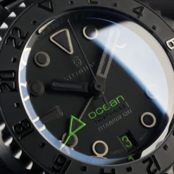 Steinhart Watches Ocean 39 Titanium Gmt Phantom Green