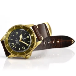 Steinhart Watches Ocean One Bronze Light-Brown Diver Watch