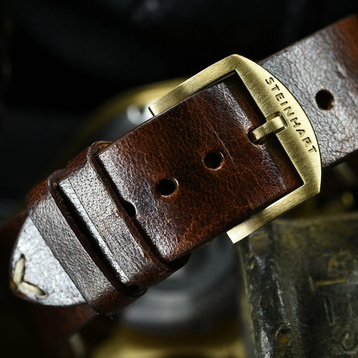 Steinhart Watches Ocean One Bronze Light-Brown Diver Watch