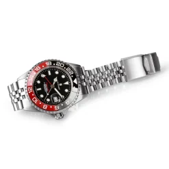 Steinhart Watches Ocean One Gmt Black-Red. 2 Ceramic Diver Watch