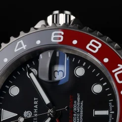 Steinhart Watches Ocean One Gmt Black-Red. 2 Ceramic Diver Watch