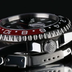 Steinhart Watches Ocean One Gmt Black-Red Ceramic Diver Watch
