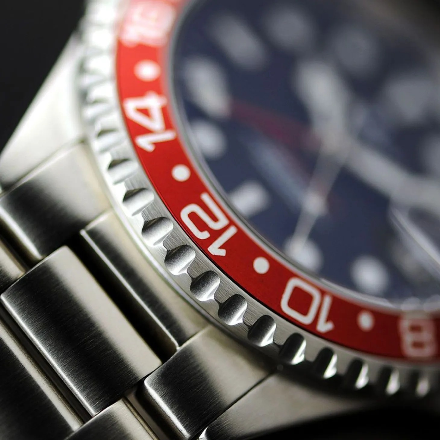 Steinhart Watches Ocean One Gmt Black-Red Diver Watch