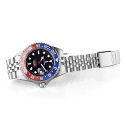 Steinhart Watches Ocean One Gmt Blue-Red. 2 Ceramic Diver Watch